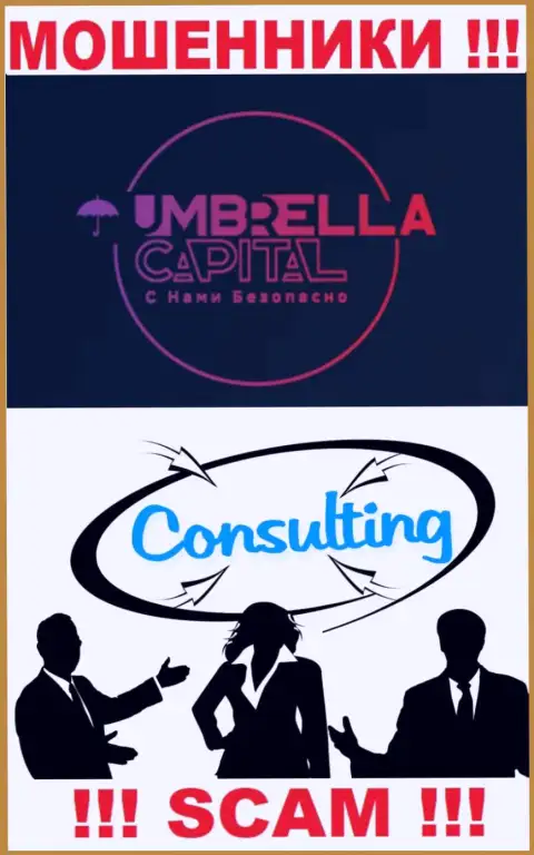 Umbrella Capital - МОШЕННИКИ, вид деятельности которых - Consulting