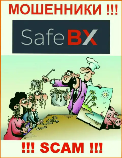 Пользуясь наивностью людей, SafeBX втягивают доверчивых людей в свой разводняк