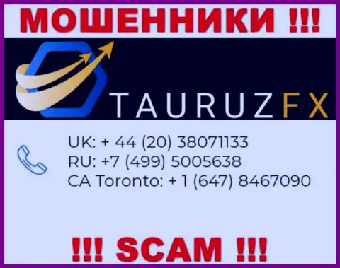 Не берите телефон, когда звонят неизвестные, это могут быть internet-мошенники из компании Тауруз ФХ