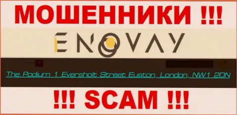 Юридический адрес регистрации организации EnoVay ложный - иметь дело с ней крайне рискованно