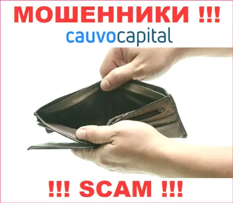 CauvoCapital - это интернет мошенники, можете потерять абсолютно все свои финансовые средства