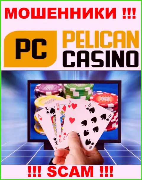 PelicanCasino Games грабят наивных клиентов, работая в сфере Казино