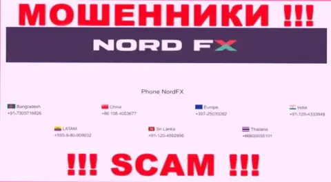 Не поднимайте трубку, когда звонят неизвестные, это могут оказаться internet-мошенники из конторы NordFX