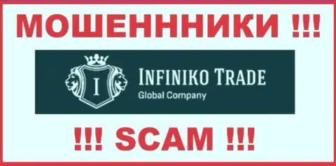 Логотип ОБМАНЩИКОВ Infiniko Trade