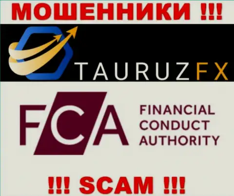 На сайте ТаурузФХ есть информация о их жульническом регулирующем органе - FCA