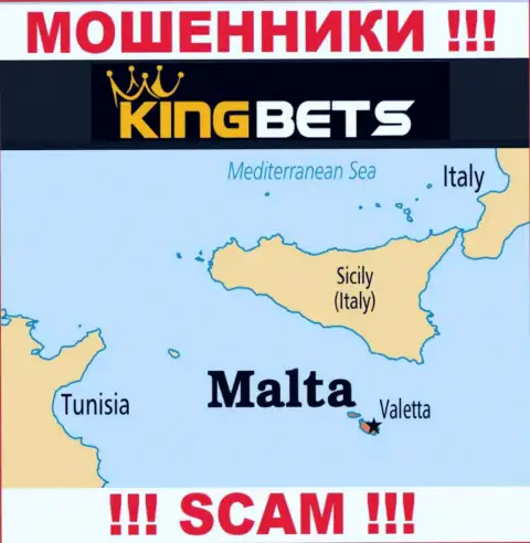 КингБетс - это ворюги, имеют офшорную регистрацию на территории Malta